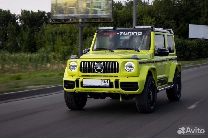 Обвес Suzuki Jimny 2018+ в стиле G-class гелик