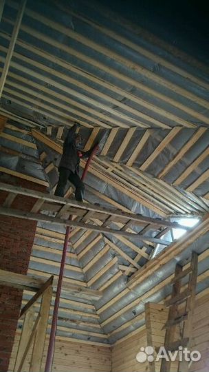 Эковатой утеплим/фасадные работы