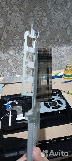 Чистка Sony playstation 4