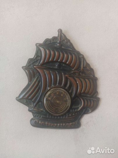 Термометр градусник металл СССР