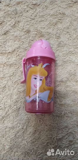 Поильник с трубочкой непроливайка