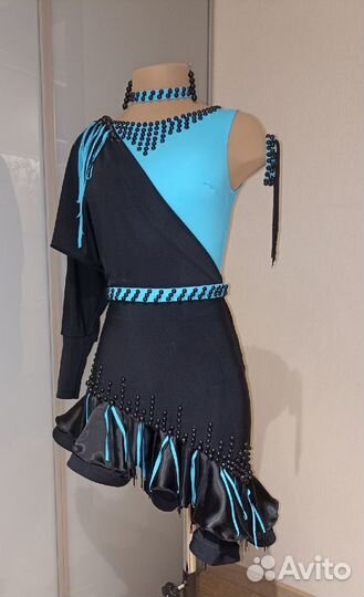 Платье для бальных танцев латина Ю1