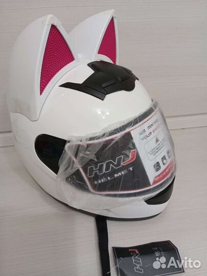 Мотошлем женский интегральный