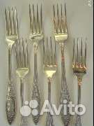 Вилки пламя мельхиор Кольчугино