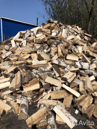 Дрова берёзовые и хвойных пород