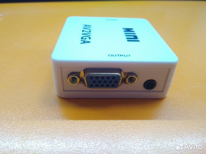 Переходник, адаптер VGA2AV AV to VGA