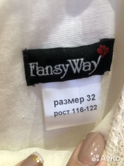 Белое платье для маленькой принцессы