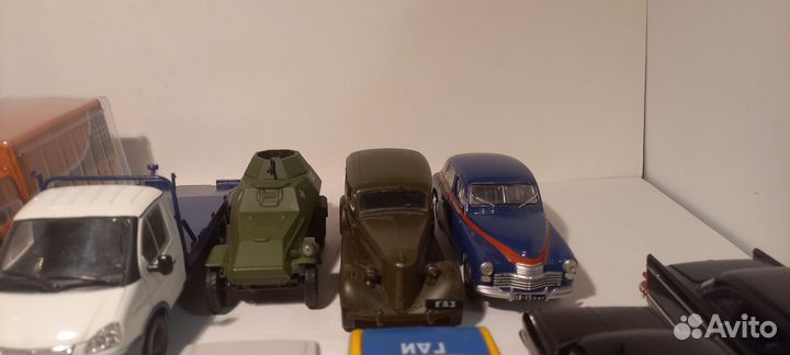 Модель газ 1:43 deagostini Наш автопром
