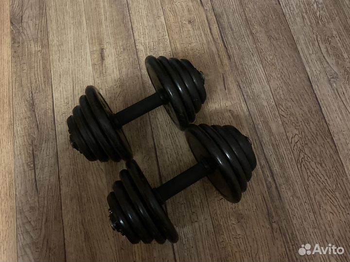 Гантели разборные бу до 9 кг