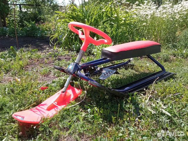 Детский снегокат бу