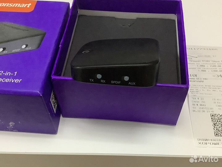 Беспроводной Bluetooth адаптер tronsmart encore m1