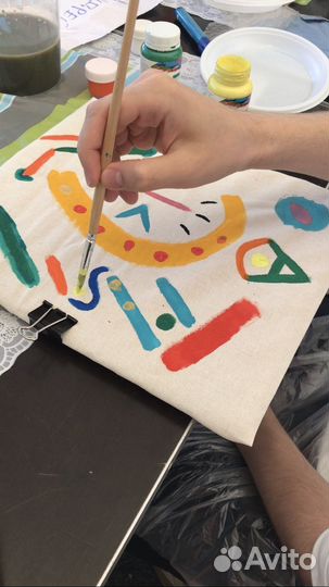 Мастер класс по росписи футболок и сумок