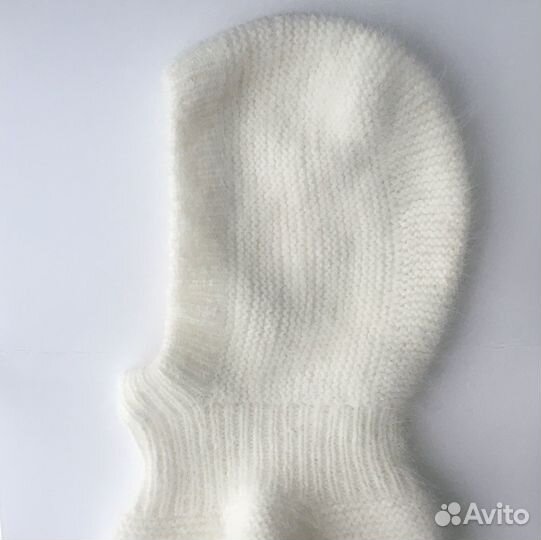 Капор балаклава капюшон пух норки