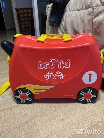 Детский чемодан trunki