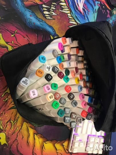 Touch 80 pcs фломастеры