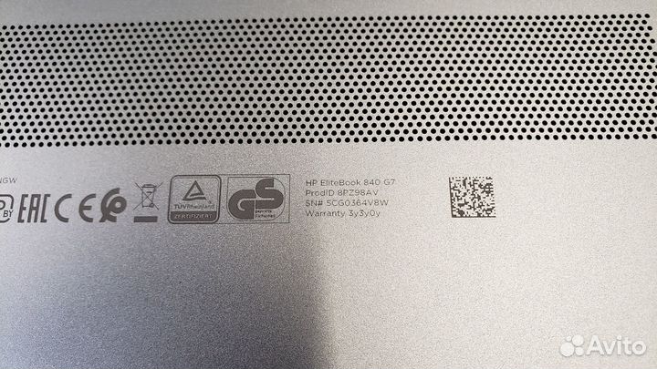 Стальной HP Elitebook 840 G7 i5 32Gb 512Gb SSD