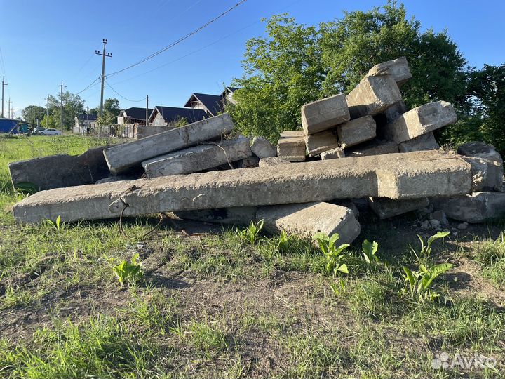 Фундаментные бетонные блоки фбс, ригеля, плиты