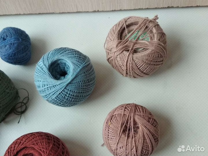 Нитки для вязания СССР