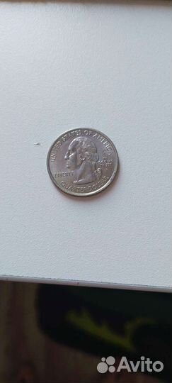 Монета quarter dollar