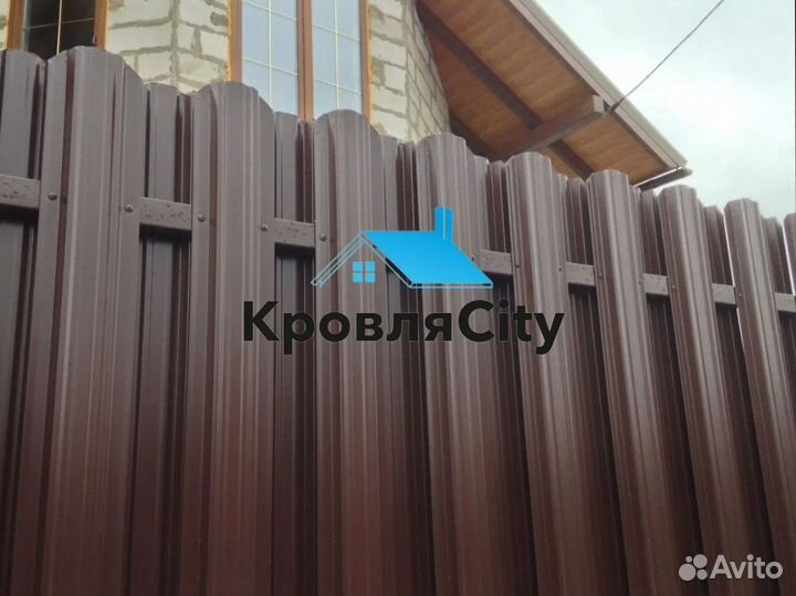 Штакетник для забора / евроштакетник