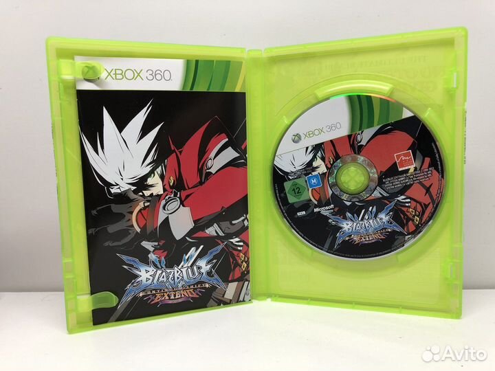 Диск Blazblue continuum shift Extend на Xbox 360