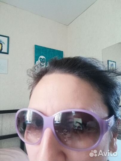 Солнцезащитные очки розовые Breil женские