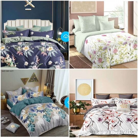 Белье постельное Евро,новое