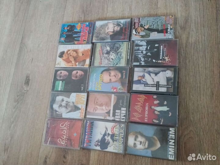 Аудиокассеты поп, рок