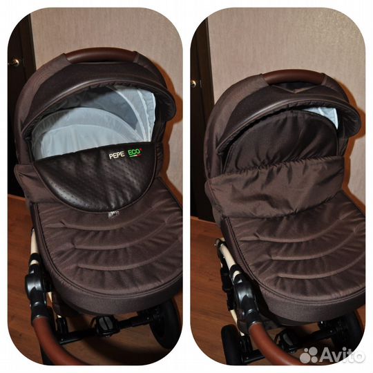 Коляска 3 в 1 Verdi Pepe Eco