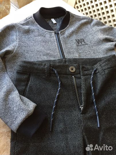 Школьный Комплект Италия Трикотаж Шерсть 6-7 лет