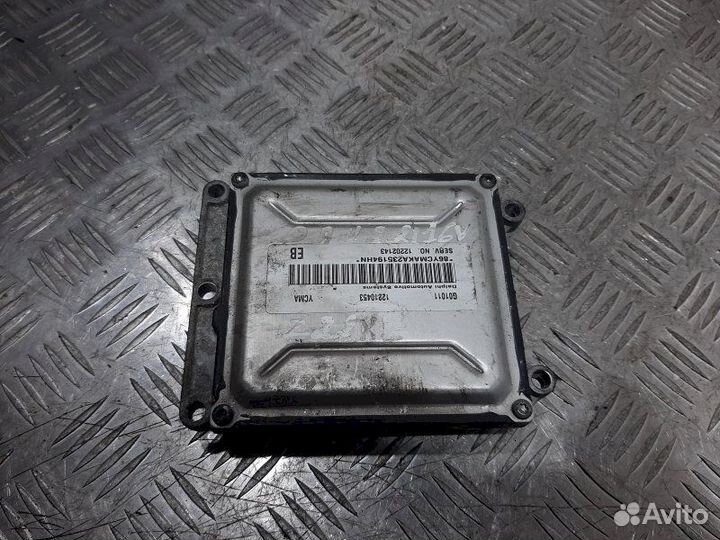 Блок управления двигателя 12210453 Opel Astra H (2