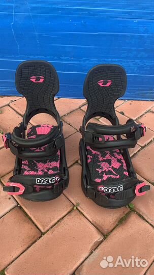 Крепления для сноуборда Drake