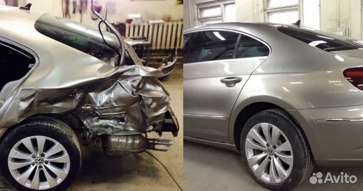 Ремонт авто после дтп с последующей продажей