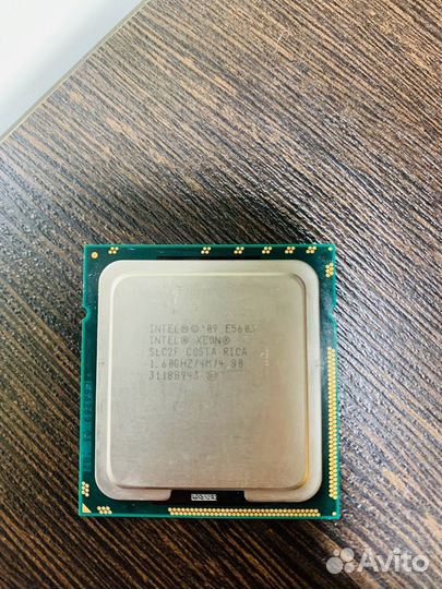 Процессор Intel E5603 Xeon 1.6 GHz LGA1366