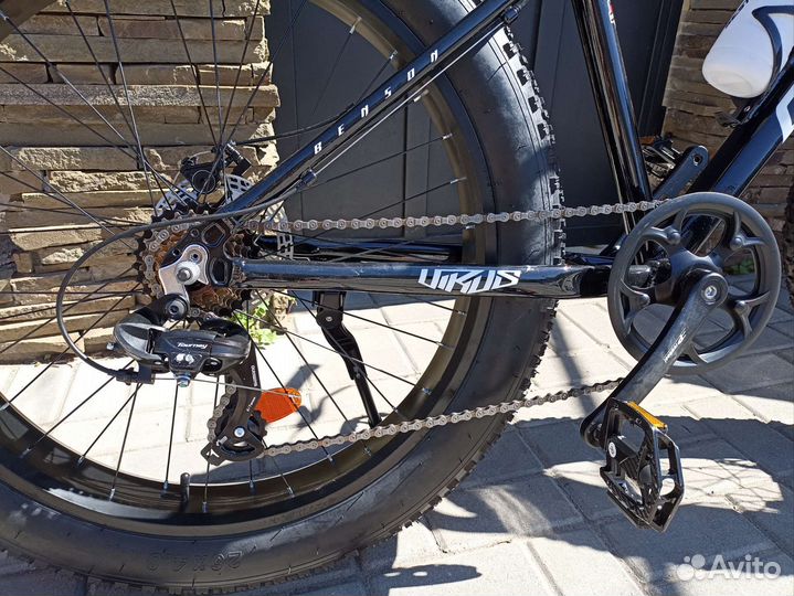 Фетбайк Gestalt 26 колеса,рама алюминий, Shimano