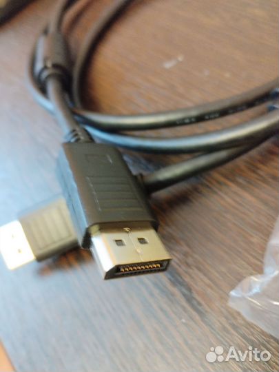 Кабель displayport-displayport 1,5м