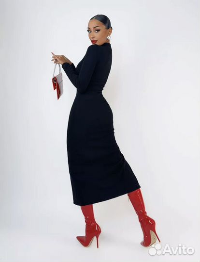 Платье лапша длинное