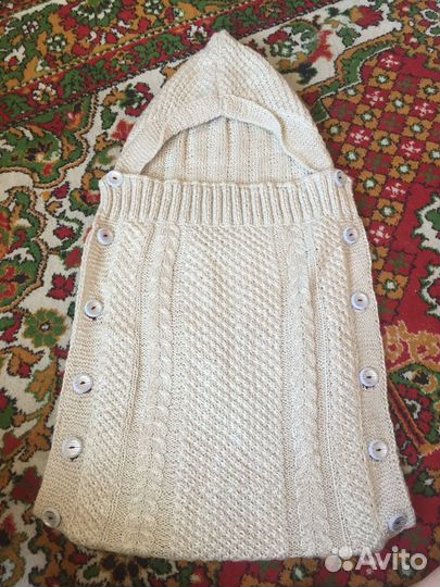 Конверт вязаный