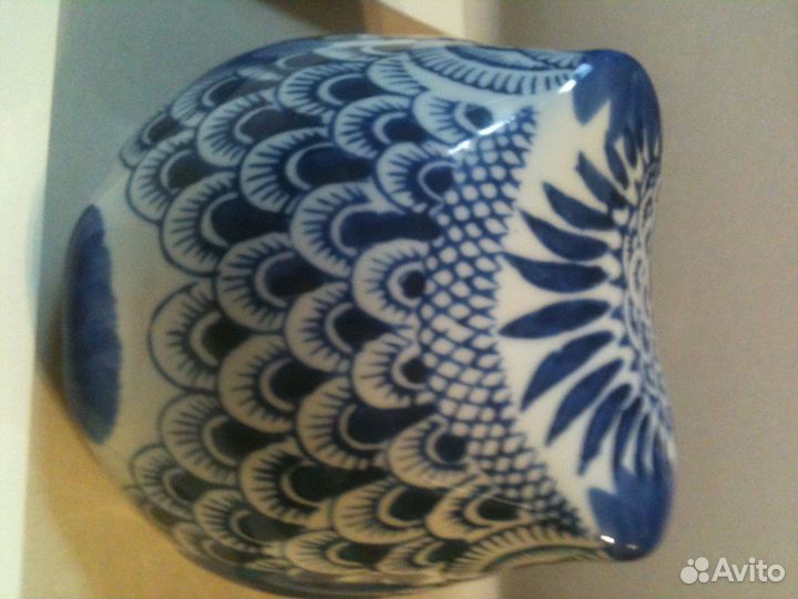 Фарфоровые статуэтки.Сова