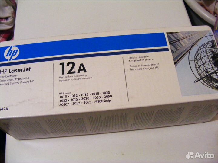 Катридж HP LaserJet Q2612A оригинал