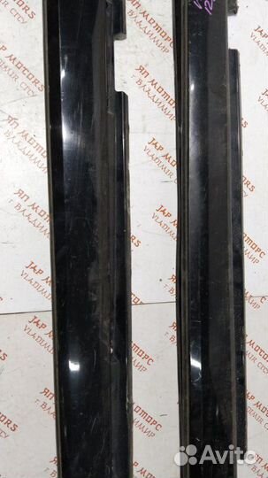 Накладка на порог наружная Volvo V60 универсал