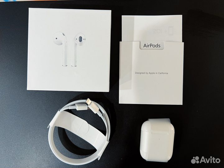 Беспроводные наушники apple airpods 2 (копия )