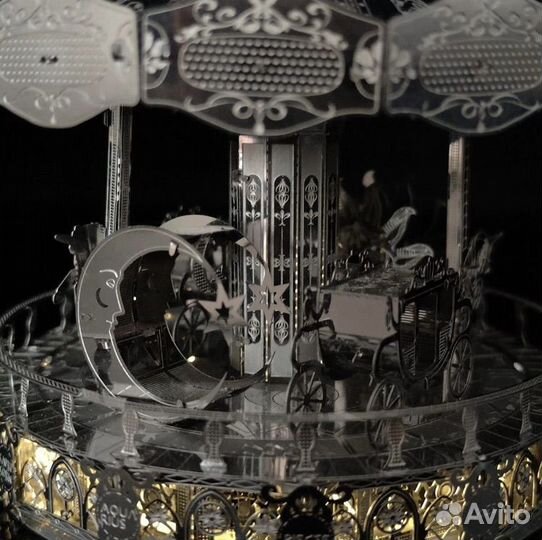 3D Металлический пазл конструктор созвездие коня