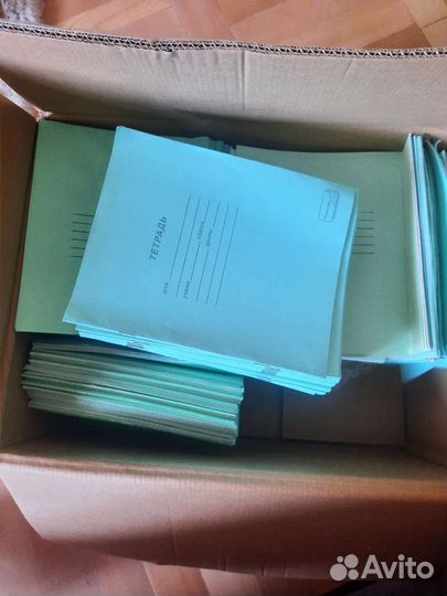 Тетради клетка, линейка 12 л