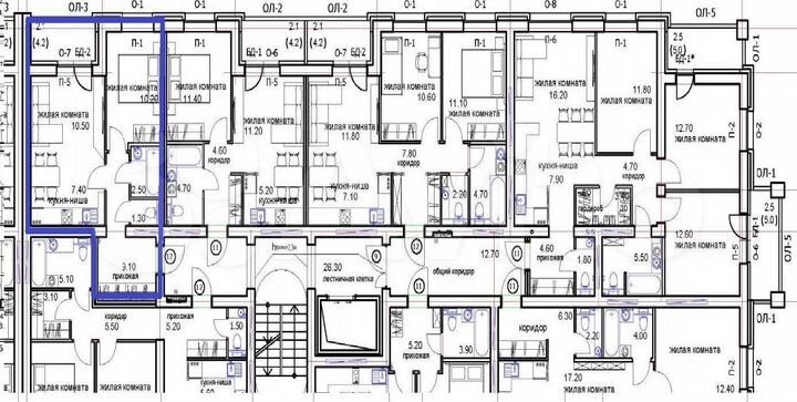 2-к. квартира, 43,1 м², 10/10 эт.