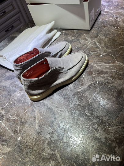 Лоферы -ботинки santoni