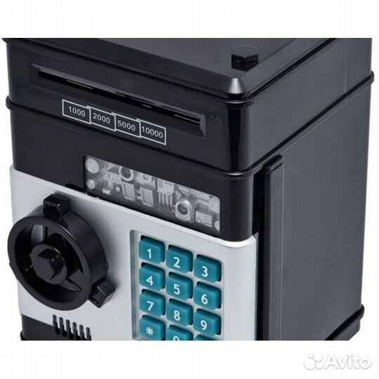 Копилка для денег детская сейф денежная с кодовым
