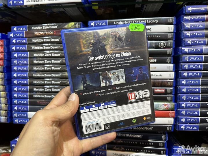 Days gone ps4 диск