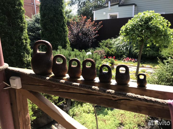 Гири 16 кг Весовые, гантели СССР