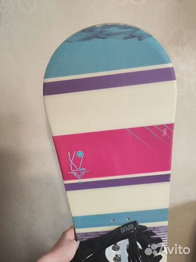 Сноуборд К2 с креплениями Burton